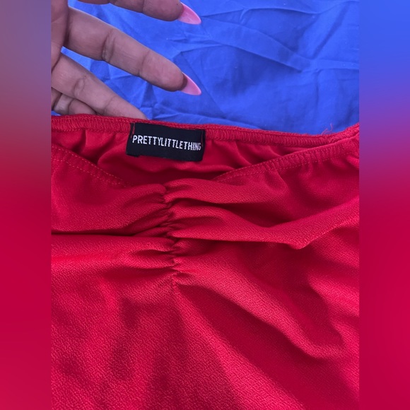 PLT red romper small  size 8  never worn - Picture 2 of 3